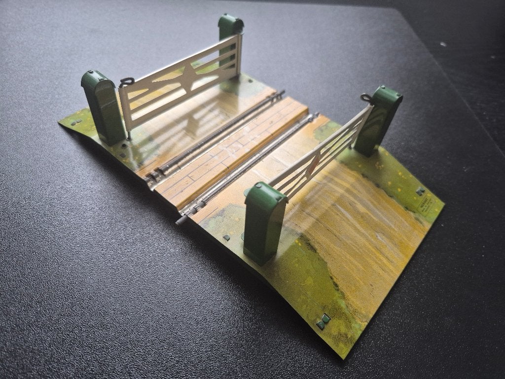 Hornby spoorwegovergang spoor 0, Ophalen of Verzenden