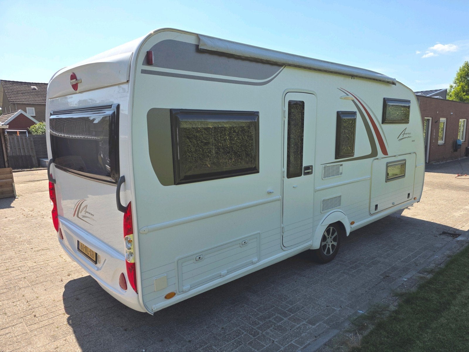 Burstner Averso plus 510TK Familiecaravan met voortenten, Caravans en Kamperen, Rondzit, Particulier, Meer dan 6, 6 tot 7 meter