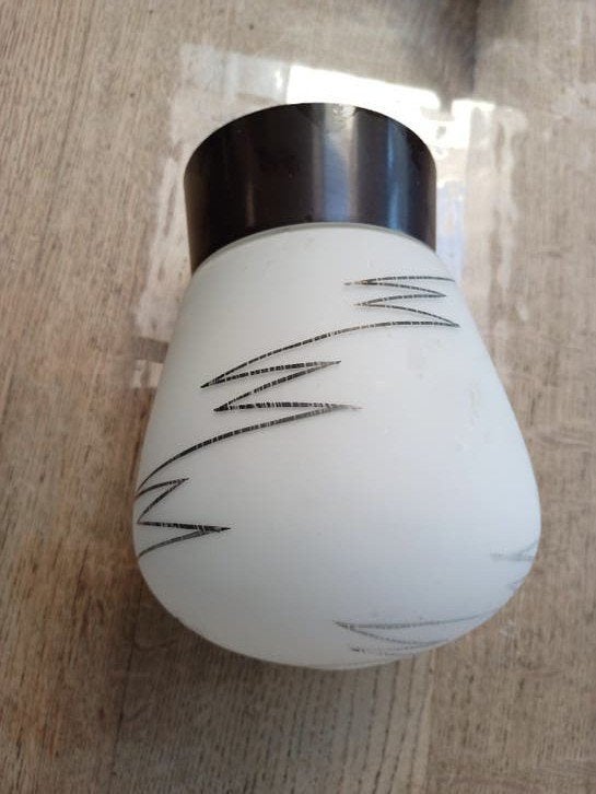 jaren 40-50..Zeldzame design plafondlamp. Top staat., Huis en Inrichting, Ophalen of Verzenden