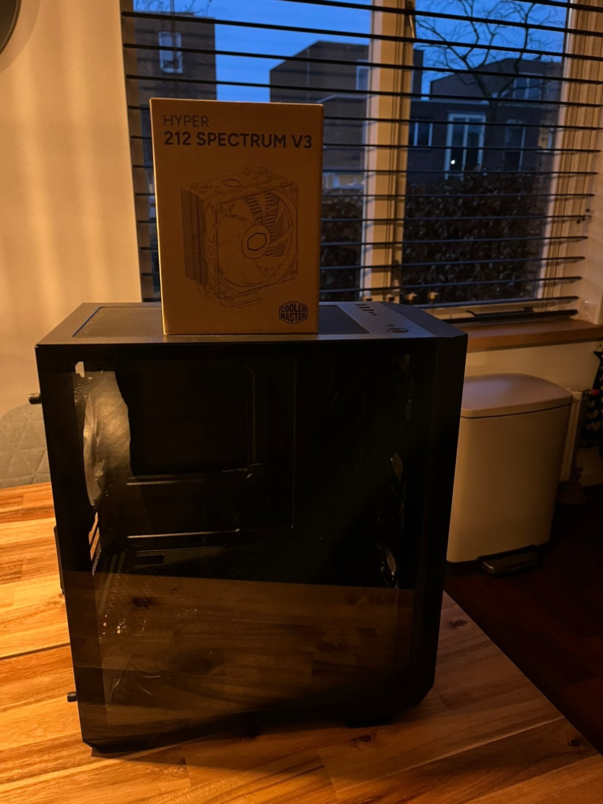 MSI pc case + coolermaster cpu cooler, Ophalen of Verzenden, Zo goed als nieuw