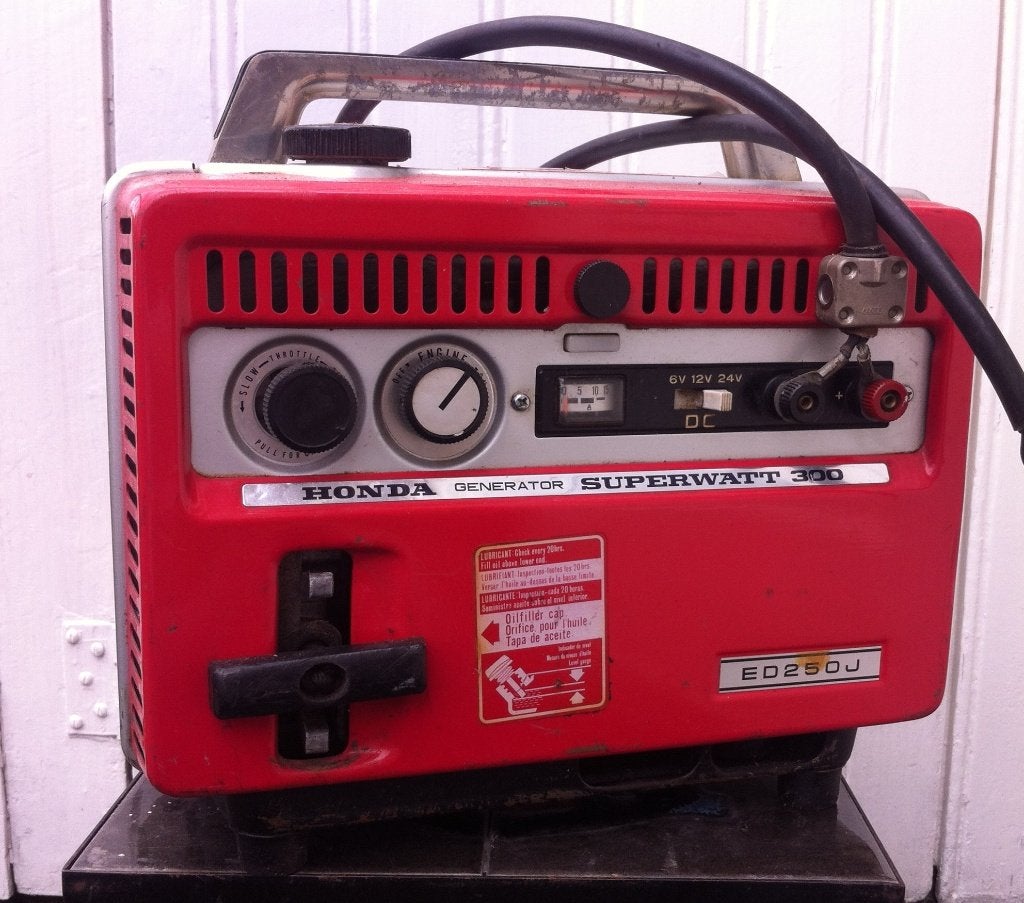 Honda generator, Ophalen