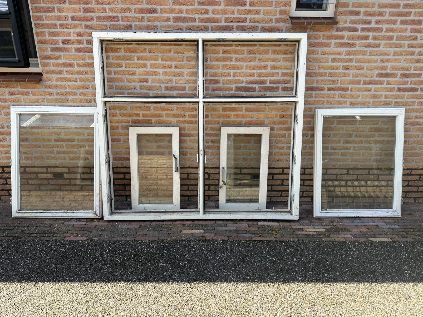 Mooi compleet kozijn., Ophalen, Zo goed als nieuw, Hout, Raamkozijn