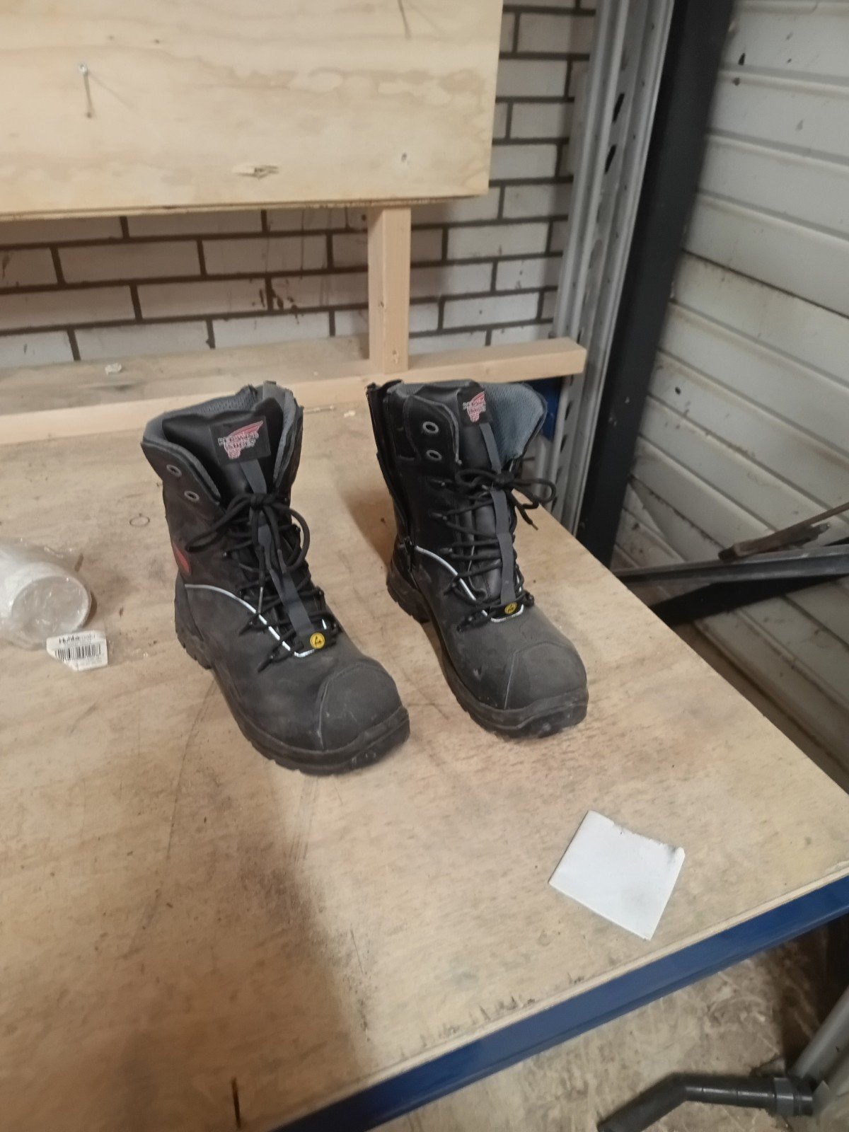 Red Wing Shoes werkschoenen - Zo goed als nieuw, Ophalen, Zwart, Red Wing Shoes, Zo goed als nieuw