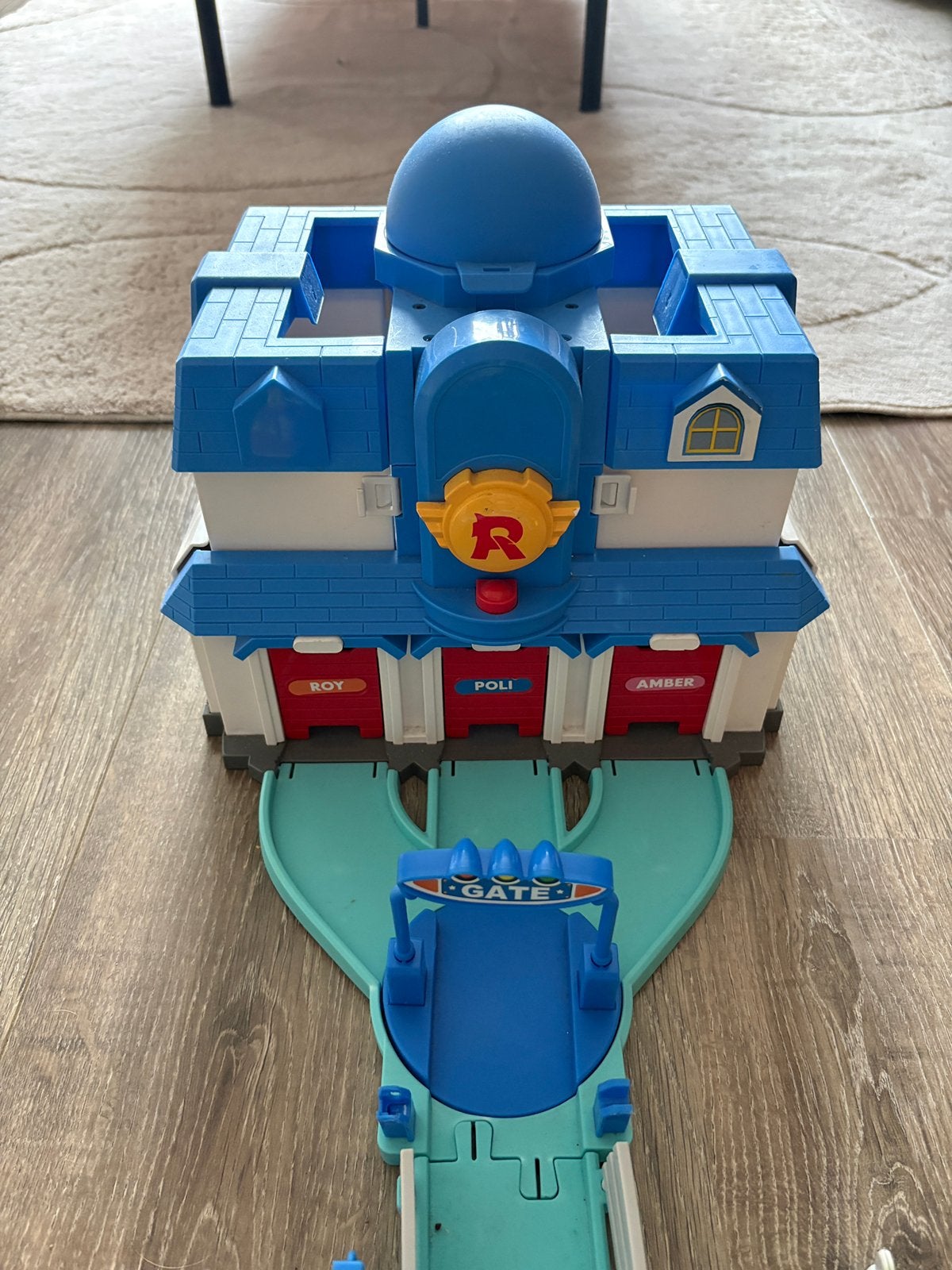 Robocar Poli speelset incl. voertuigen en metalen poppetjes, Ophalen of Verzenden, Gebruikt