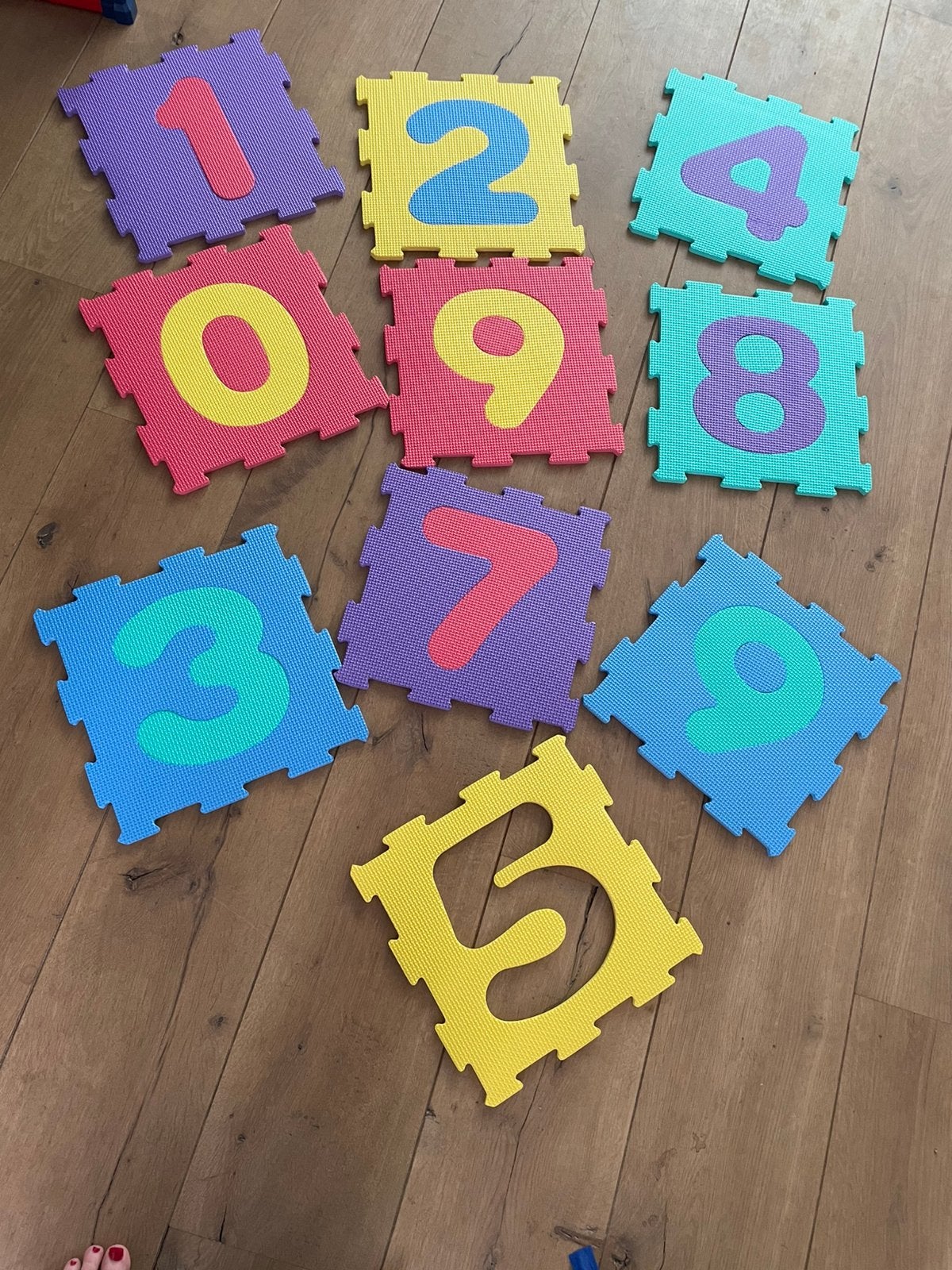 Foam tegels, Ophalen, Zo goed als nieuw