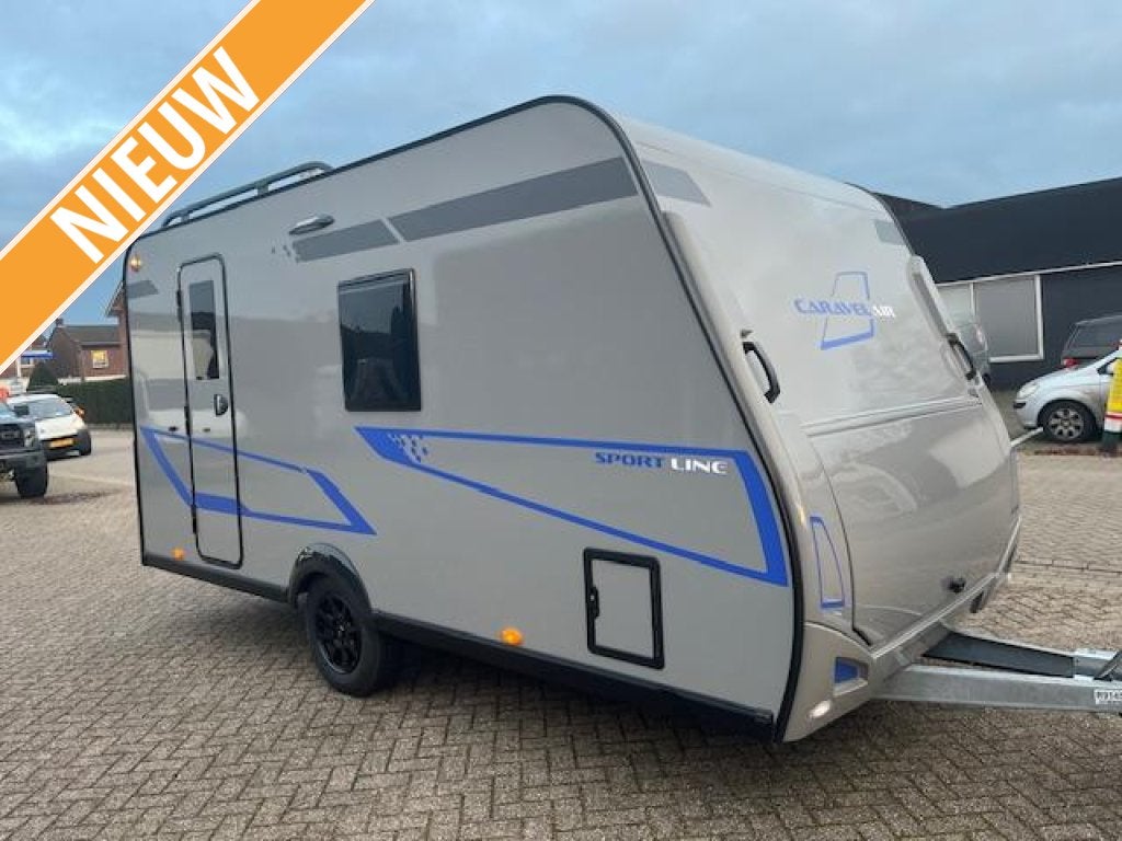 Caravelair Sport Line 410 Nieuw 2025, Overige typen, Schokbreker, Bedrijf, Treinzit