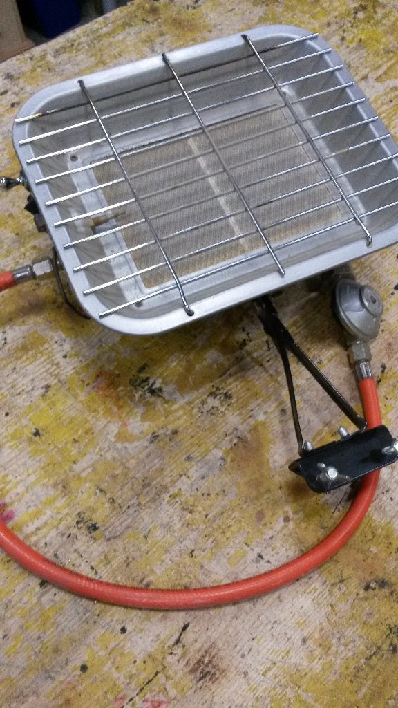 Gas heater, Ophalen, Zo goed als nieuw, Gas
