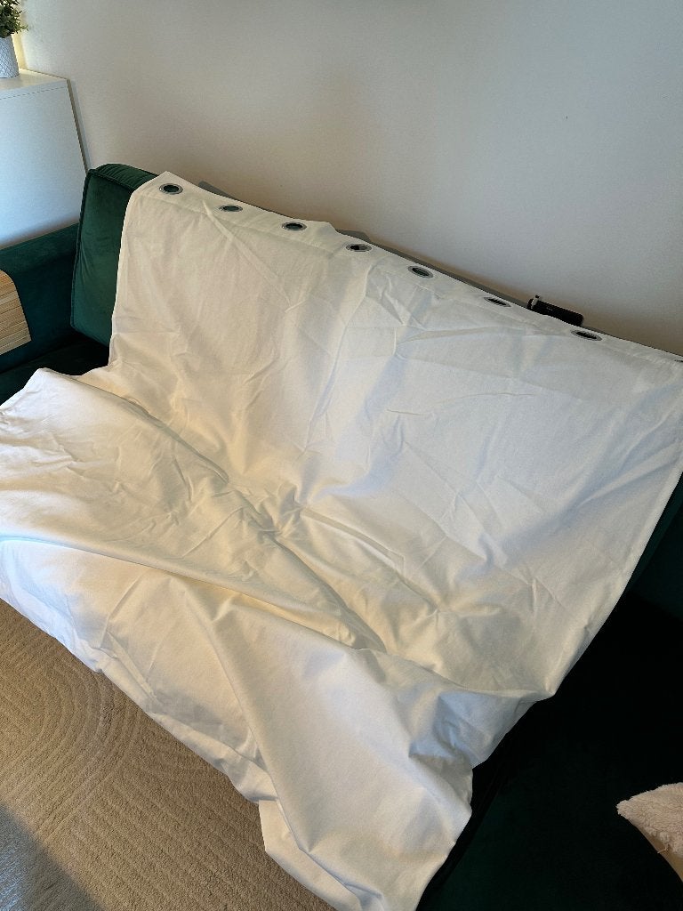 IKEA Merete gordijnen | Wit | Set van 3 stuks, Wit, Ophalen of Verzenden, Gordijn, IKEA