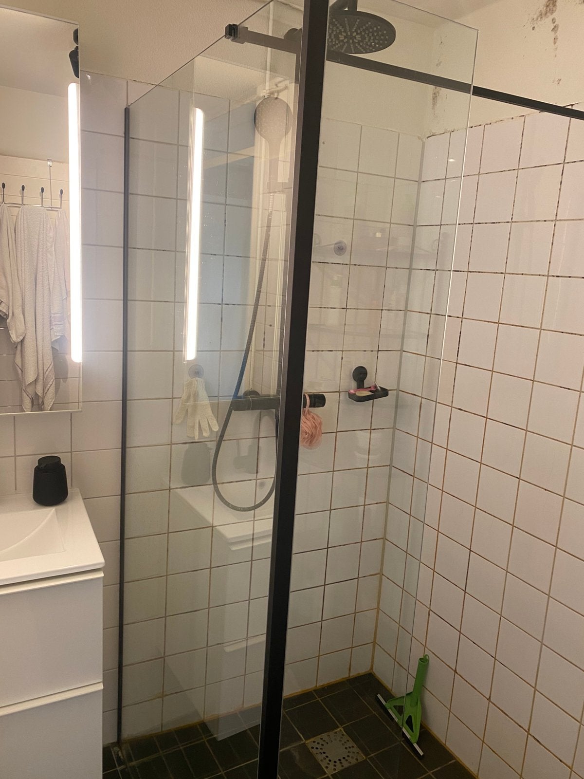 Douche glas, Ophalen of Verzenden, Glas, Douche
