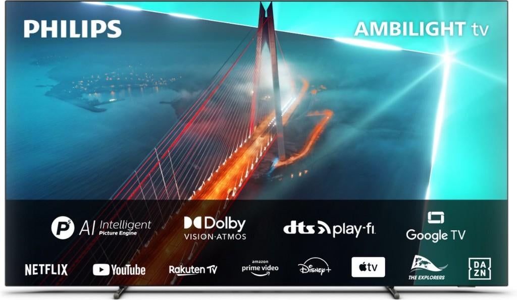 PHILIPS 55OLED80312 OLED UHD Slang TV, Philips, Gebruikt, OLED, 100 Hz