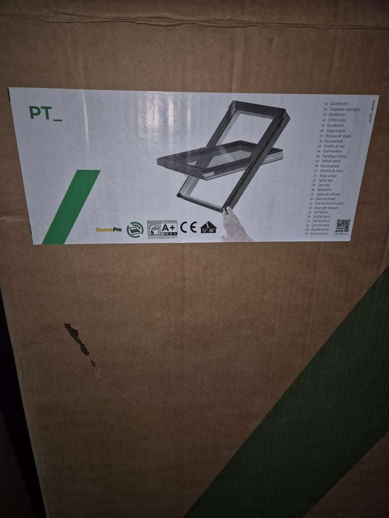FAKRO Dakraam FTP-V U30 APMX 78x140 wit afgelakt, Minder dan 80 cm, 120 tot 160 cm, Nieuw, Ophalen of Verzenden
