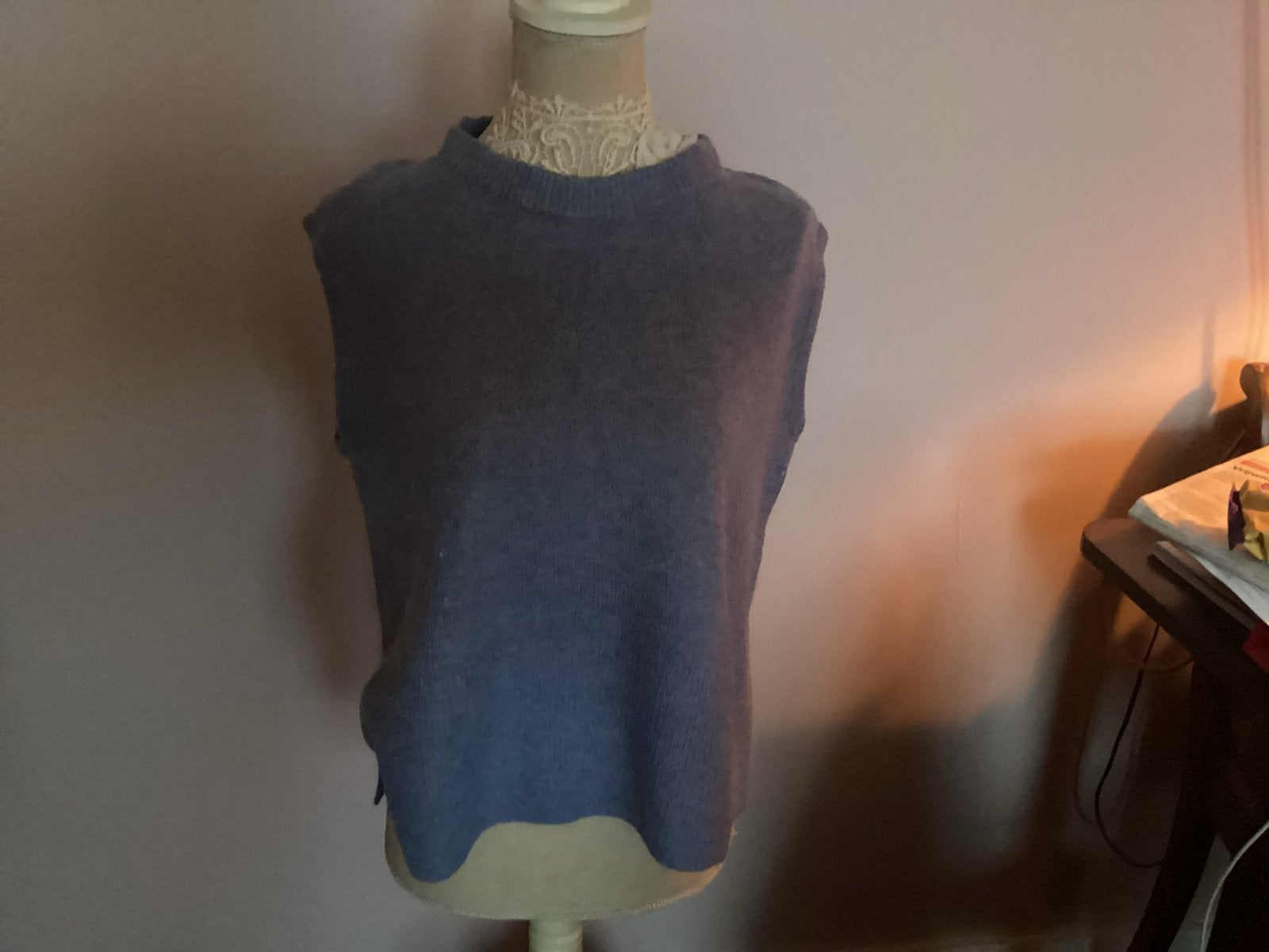 Opus mouwloze trui in lichtblauw, maat 36 (S), Ophalen of Verzenden, Zo goed als nieuw, Maat 36 (S), Blauw