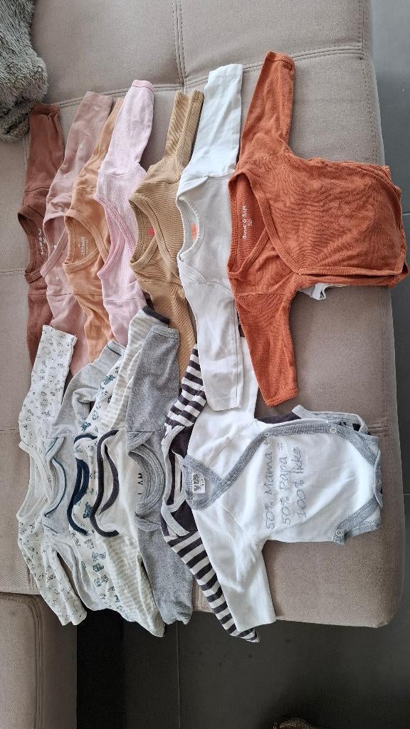 Baby rompertjes, Kinderen en Baby's, Babykleding | Maat 50, Gebruikt, Jongetje of Meisje, H&M, Ophalen of Verzenden
