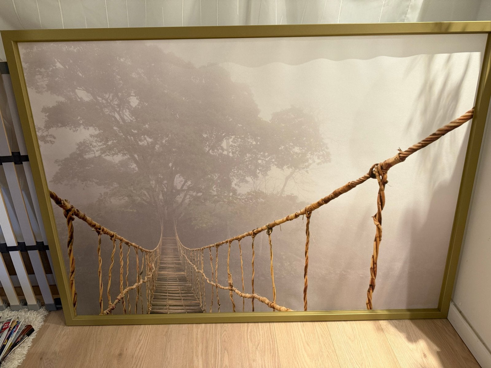 IKEA Jungle Journey Canvas - 140x100 cm, Ophalen, 100 tot 125 cm, 75 – 100, Print