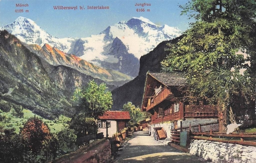 703-266-033 Wilderswyl bei Interlaken, Verzenden, Voor 1920, Overig Europa