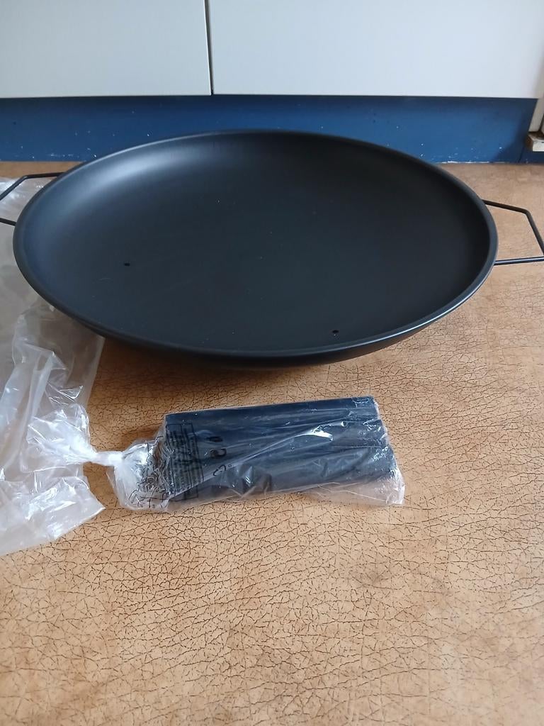 Lichtgewicht nieuwe wokpan voor tuin of camping, Ophalen, Nieuw