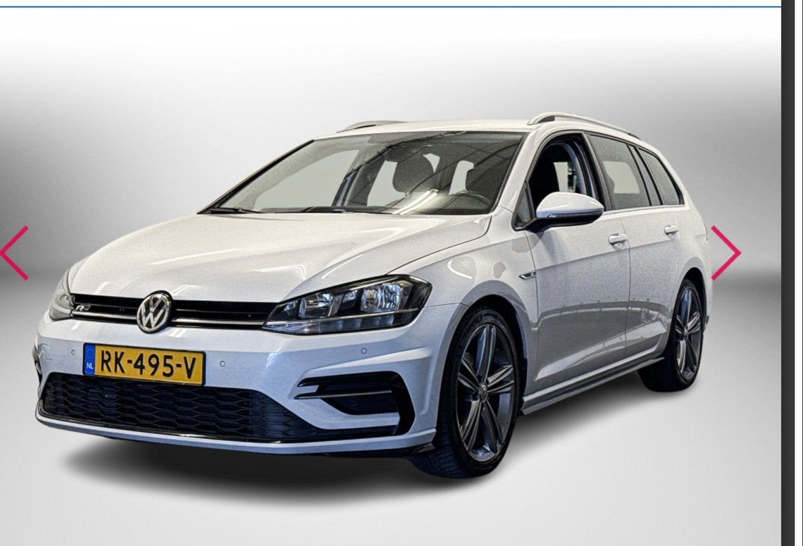 Golf Variant R-Line 150 pk TSI  virtual dash carplay Wit, Voorwielaandrijving, 1498 cc, 4 cilinders, 150 pk