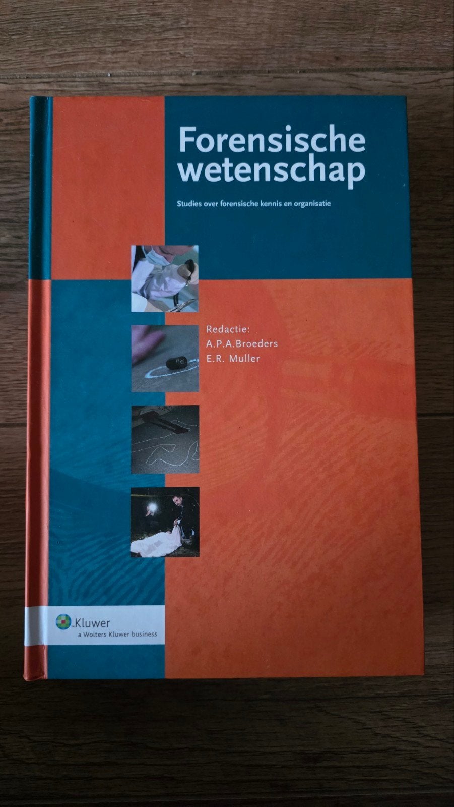 Forensische wetenschap - Studies over forensische kennis, Boeken, Zo goed als nieuw, Gamma, A.P.A. Broeders, E.R. Muller, HBO