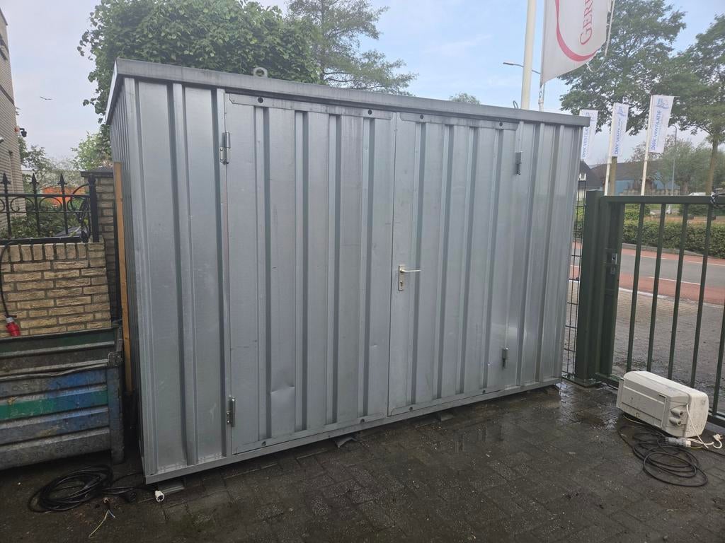 Materiaalcontainer 3x2 mtr., Doe-het-zelf en Verbouw, Gereedschap | Overige machines, Gebruikt, Ophalen of Verzenden