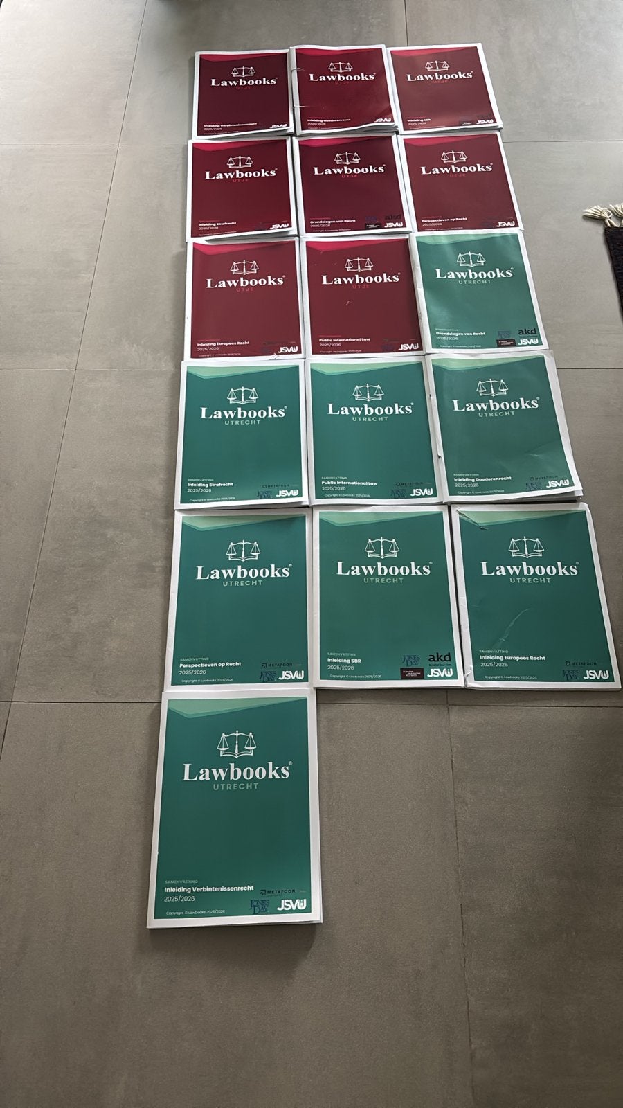 Lawbooks Utrecht Universiteit Rechtgeleerdheid, Ophalen of Verzenden, Gamma, Gelezen, WO