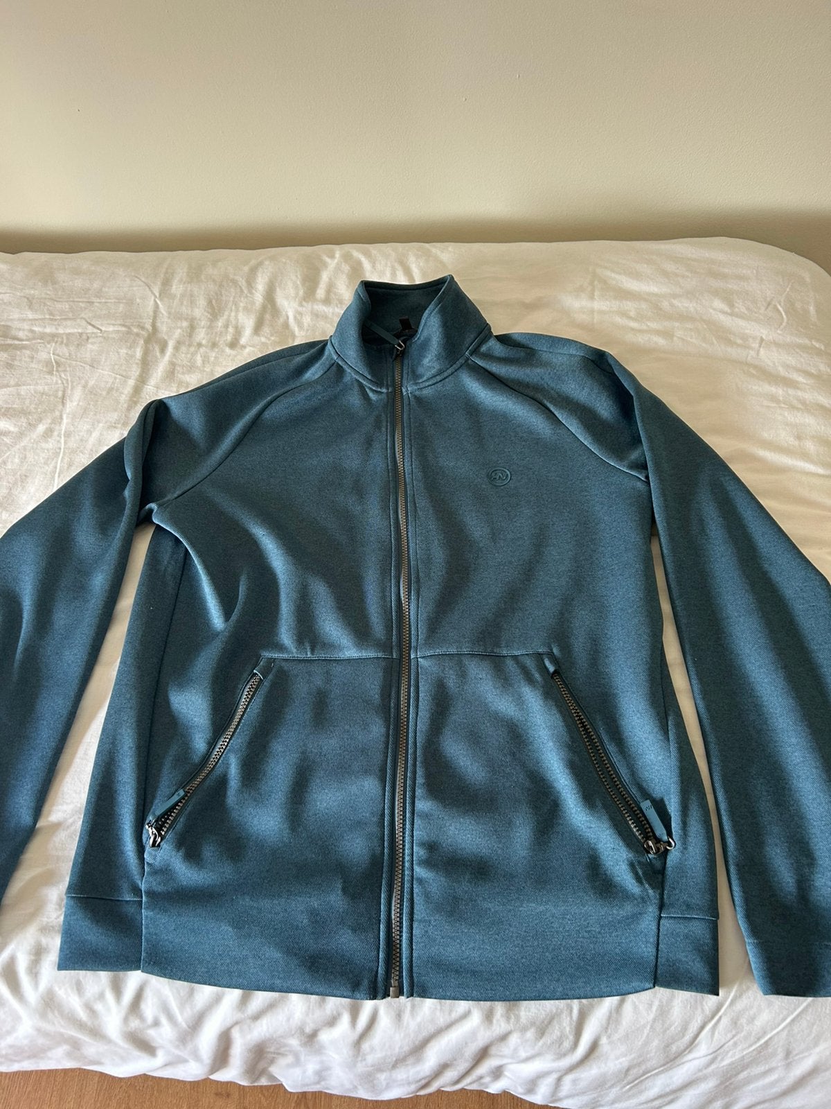 Heren vest human nature, Ophalen of Verzenden, Zo goed als nieuw, Maat 52/54 (L), Blauw