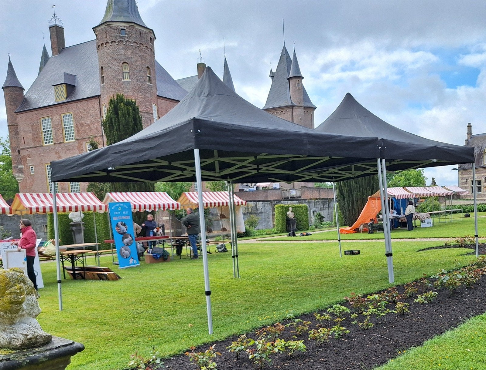 PROFESSIONELE EASY-UP TENT TE HUUR 4X8 € 130,=, Ophalen of Verzenden, Zo goed als nieuw, Overige