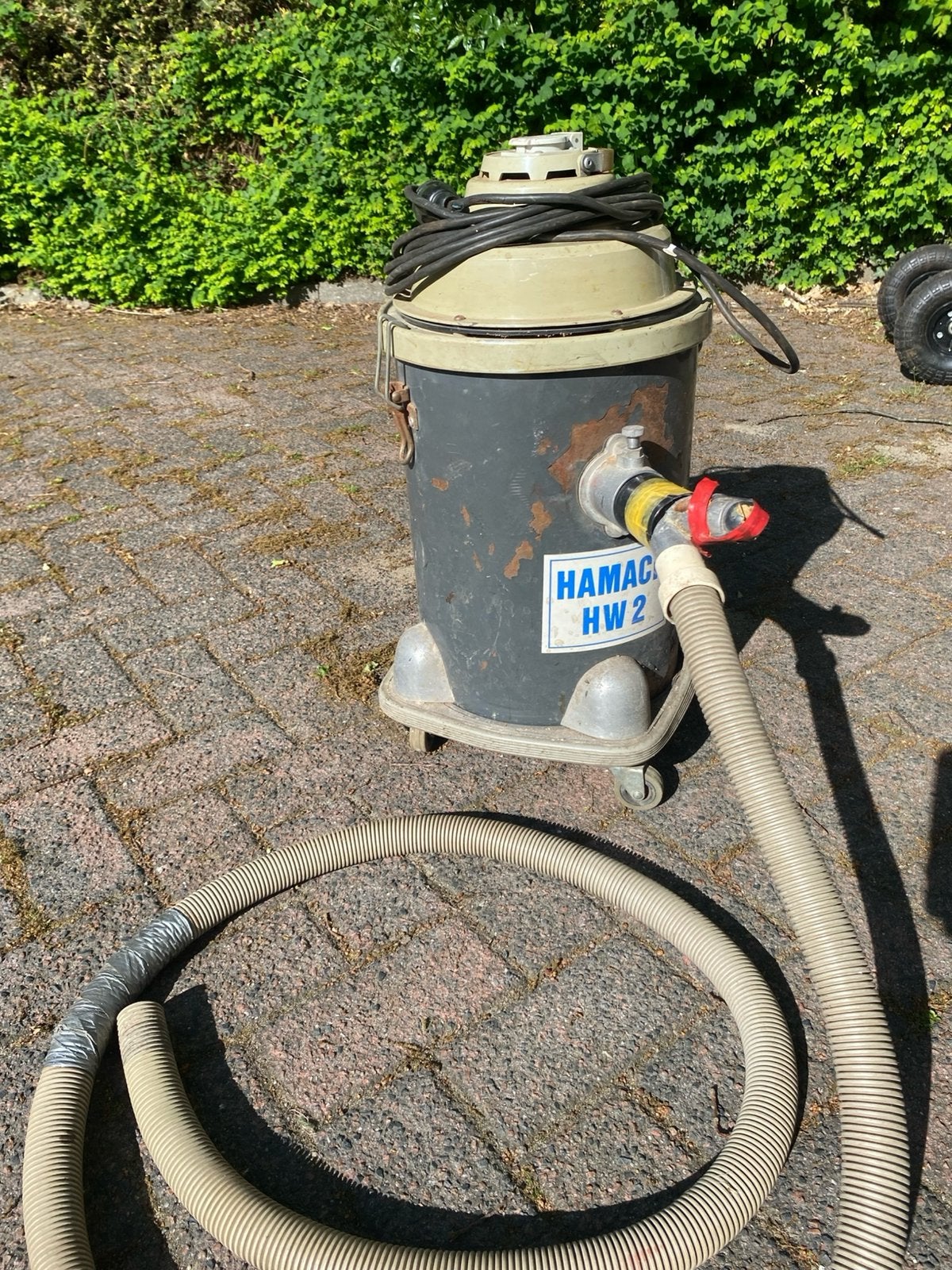 Hamag werkplaatsstofzuiger in zeer goede staat., Doe-het-zelf en Verbouw, Ventilatie en Afzuiging, Ophalen, Zo goed als nieuw
