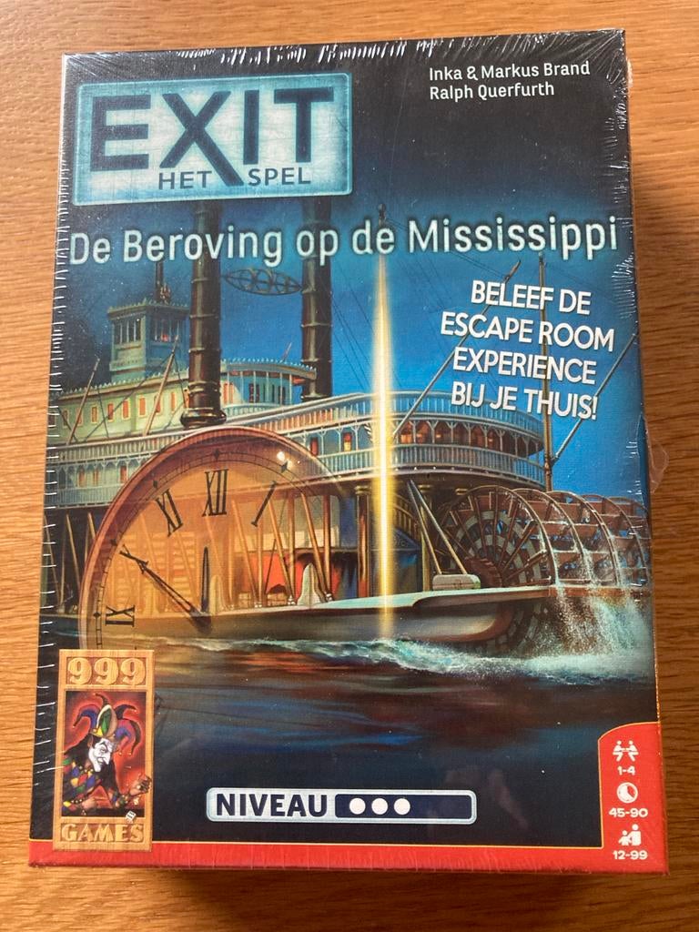 Spel: De Beroving op de Mississippi (Nieuw), Drie of vier spelers, Ophalen of Verzenden, Nieuw