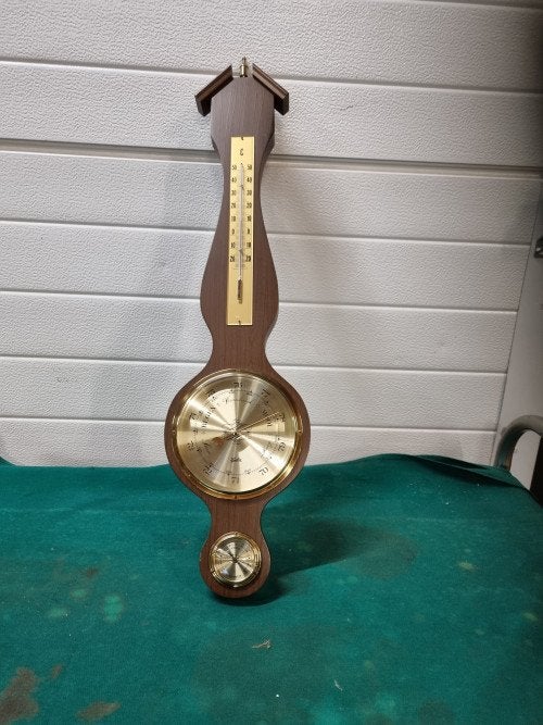 barometer wuba banjo model jaren 70, Ophalen of Verzenden, 'T Olde Gre-j, Info@toldegrej.nl, Endepoelstraat 20f Didam