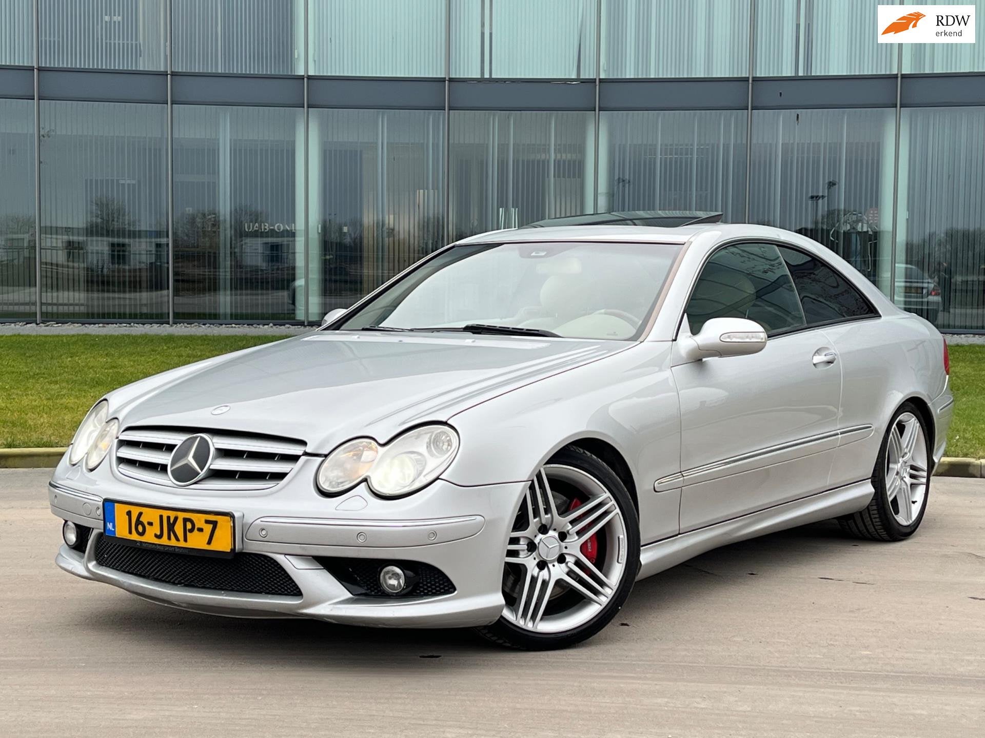 Mercedes-Benz CLK-klasse Coupé 500 Coupe 500 amg schuifdak, Automaat, Achterwielaandrijving, Gebruikt, 8 cilinders