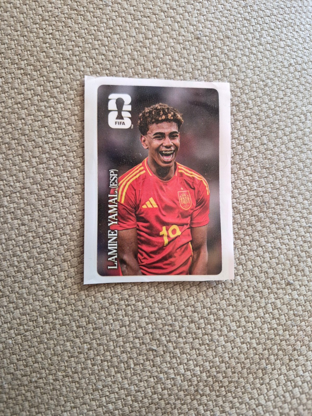 Panini WK 2026 Lamine Yamal extra Coca-Cola sticker, Ophalen of Verzenden, Nieuw, Buitenlandse clubs, Poster, Plaatje of Sticker