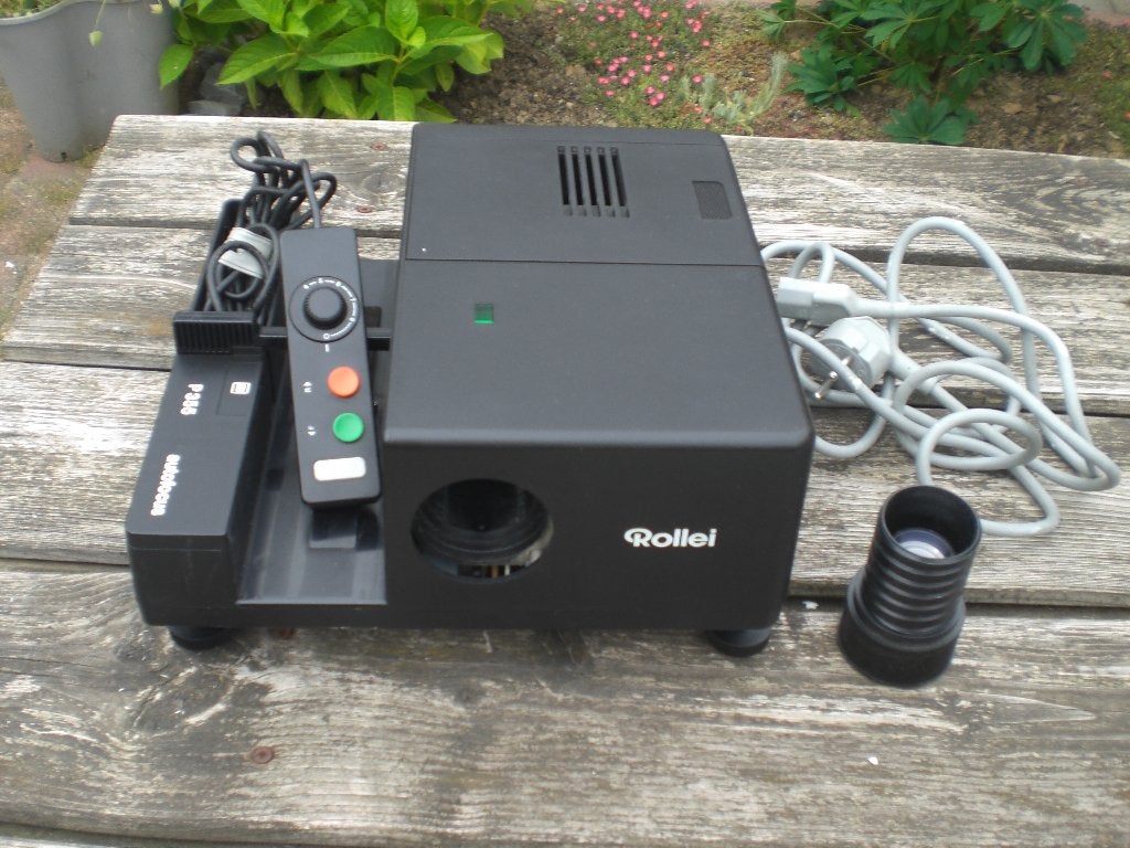 diaprojector rollei P 355 in originele doos, Ophalen of Verzenden, Gebruikt
