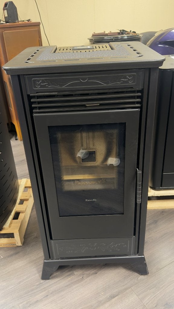 Ravelli RV80 - Nieuw!, Ophalen, Nieuw, Info@bluesolid.nl, Pelletkachel