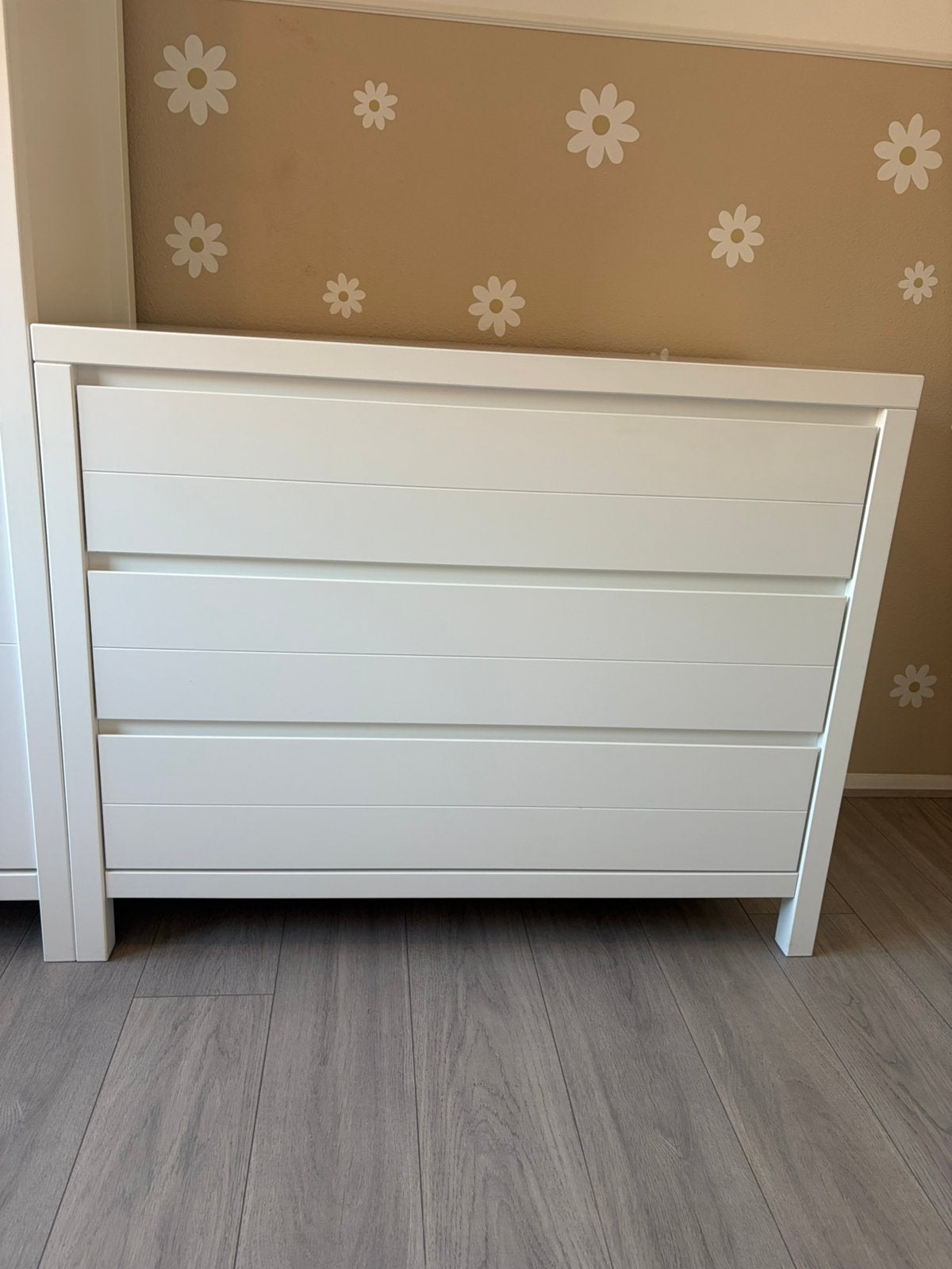 Moderne babykamer wit, Kinderen en Baby's, Kinderkamer | Complete kinderkamers, Ophalen, Zo goed als nieuw, Jongetje of Meisje