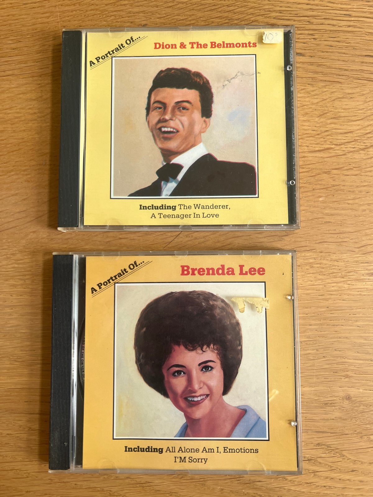 Dion & The Belmonts / Brenda Lee - A Portrait Of... (CD's), Gebruikt, Pop, Ophalen of Verzenden, Inclusief doosje