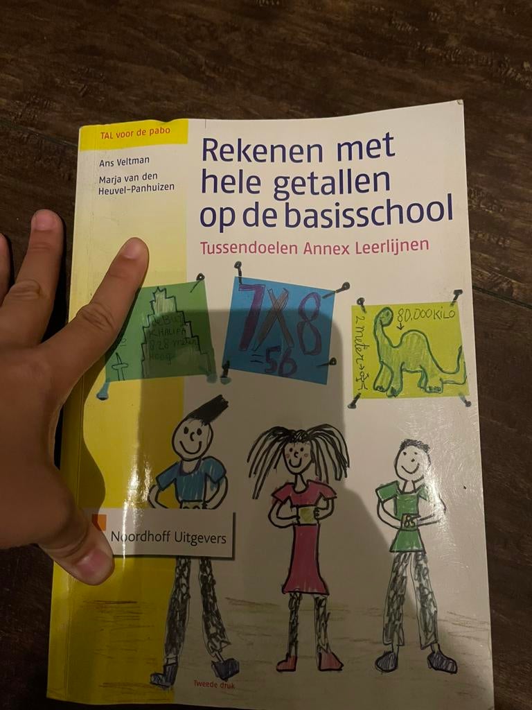 Rekenen met hele getallen op de basisschool – PABO boek, Boeken, Ophalen of Verzenden, Beta, Zo goed als nieuw, HBO