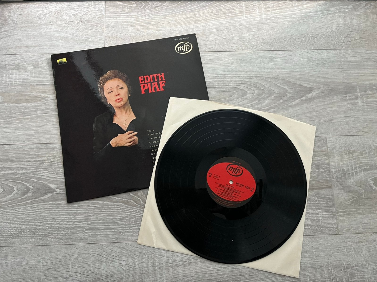 Lp - edith piaf, Ophalen of Verzenden, Gebruikt, 12 inch, LP