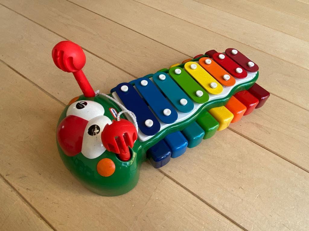 Fisher price rups xylofoon, Ophalen of Verzenden, Gebruikt, Overige typen