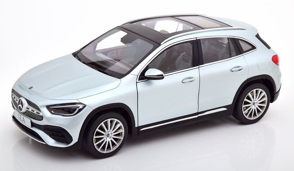 Mercedes Benz GLA- Klasse H247 Iridium Zilver Z-Models 1:18, Hobby en Vrije tijd, Ophalen of Verzenden, Nieuw, Auto, Overige merken
