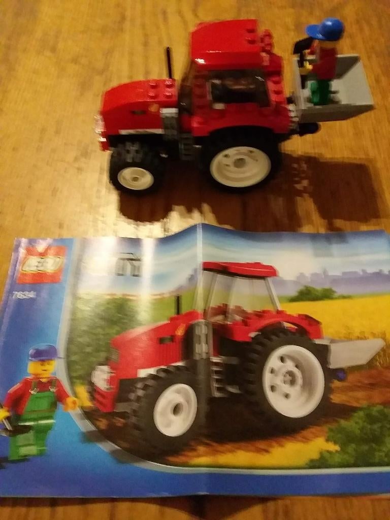 lego nr 7634 tractor, Kinderen en Baby's, Speelgoed | Duplo en Lego, Lego, Ophalen of Verzenden, Inclusief minifiguren, City