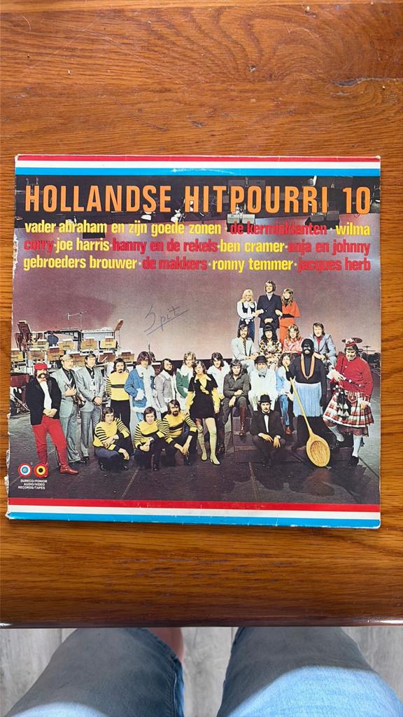 Hollandse Hitpourri 10 LP - Diverse Artiesten, Gebruikt, Ophalen of Verzenden, Levenslied of Smartlap, Complilatie