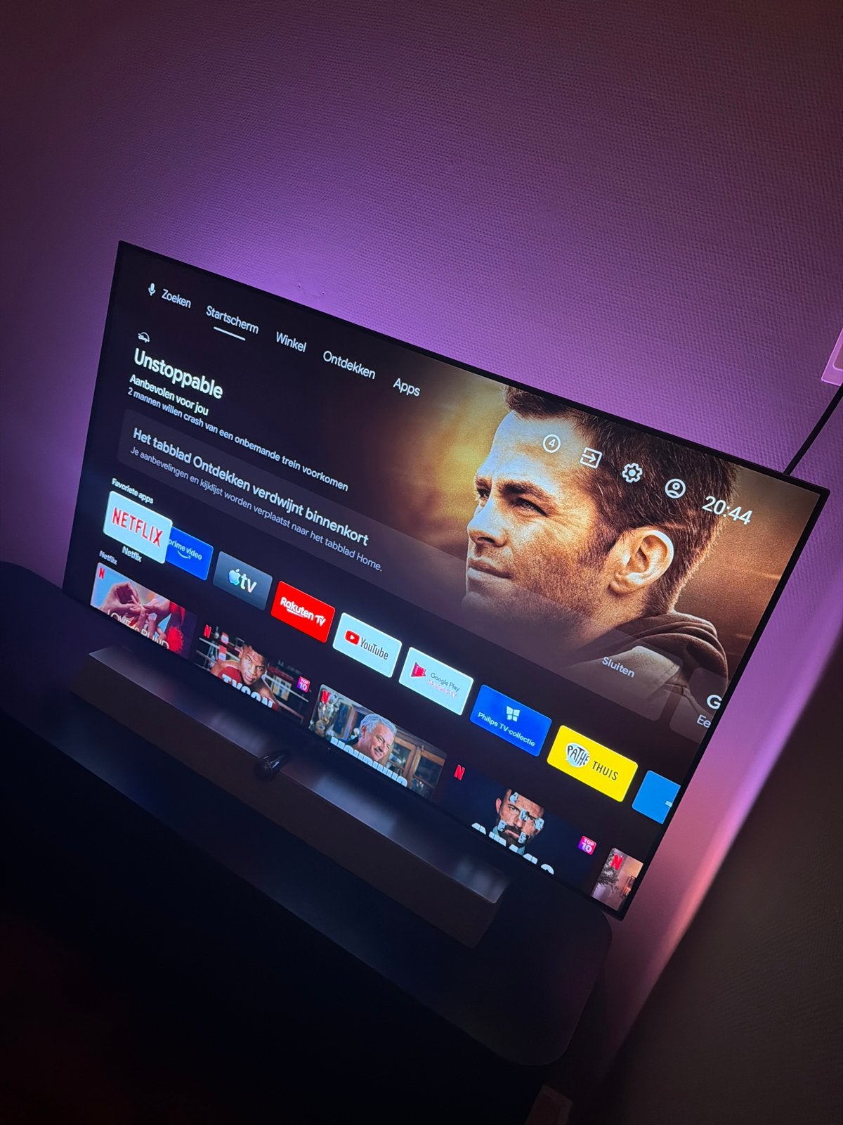 Philips Smart TV met Ambilight, Ophalen, Philips, Gebruikt, OLED