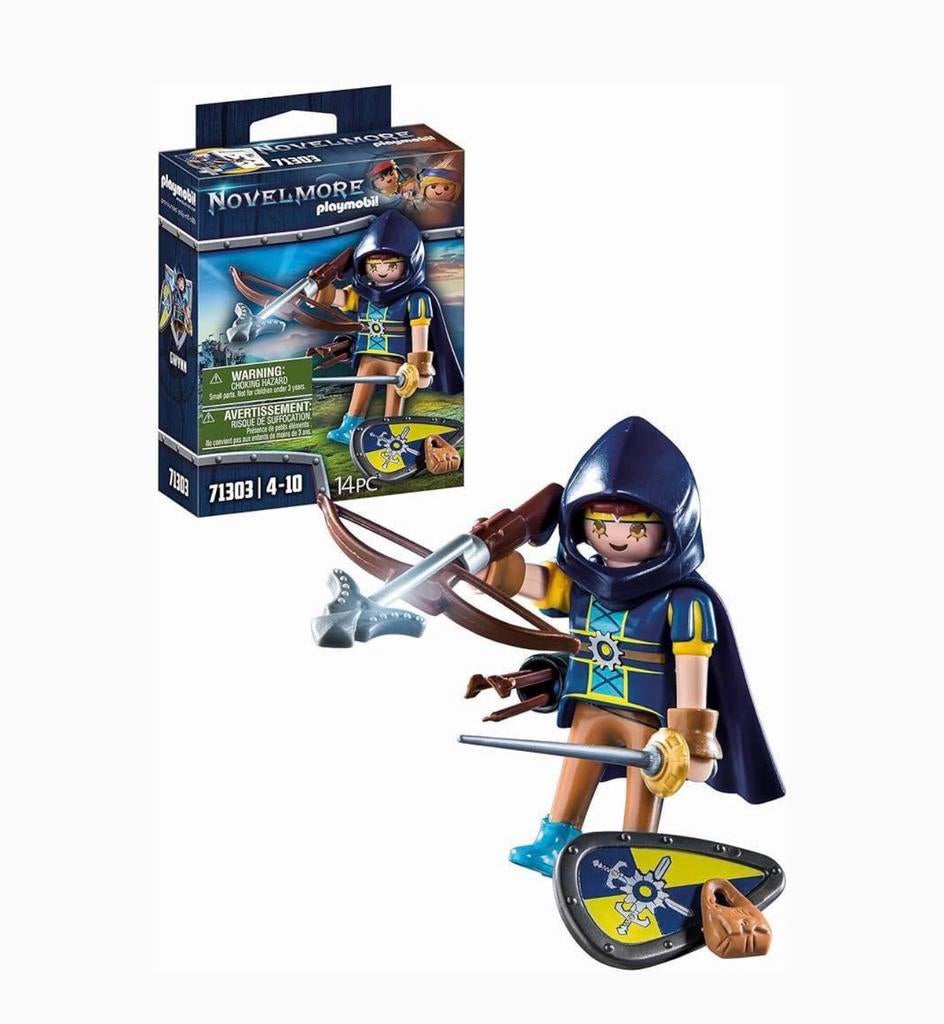 Playmobil Novelmore 71303 Gwynn met gevechtsuitrusting NIEUW, Nieuw, Ophalen of Verzenden, H, H