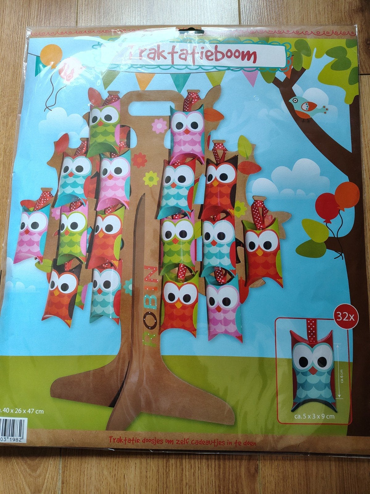 *Nieuw* Traktatieboom - 32 uitdeeldoosjes, Ophalen of Verzenden, Nieuw