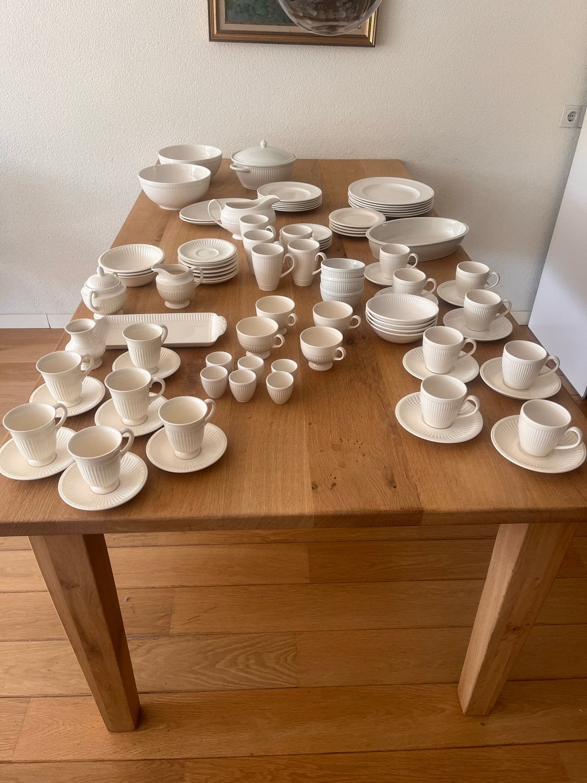 90-delig Wedgwood Windsor/Edme servies - Zo goed als nieuw, Klassiek, Ophalen of Verzenden, Zo goed als nieuw, Wedgwood