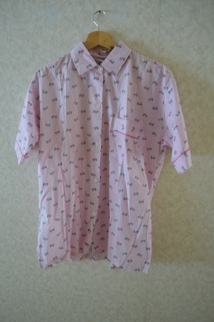 Vintage roze pyjama maat 38 40, Kleding | Dames, Ophalen of Verzenden, Gedragen, Maat 38/40 (M)