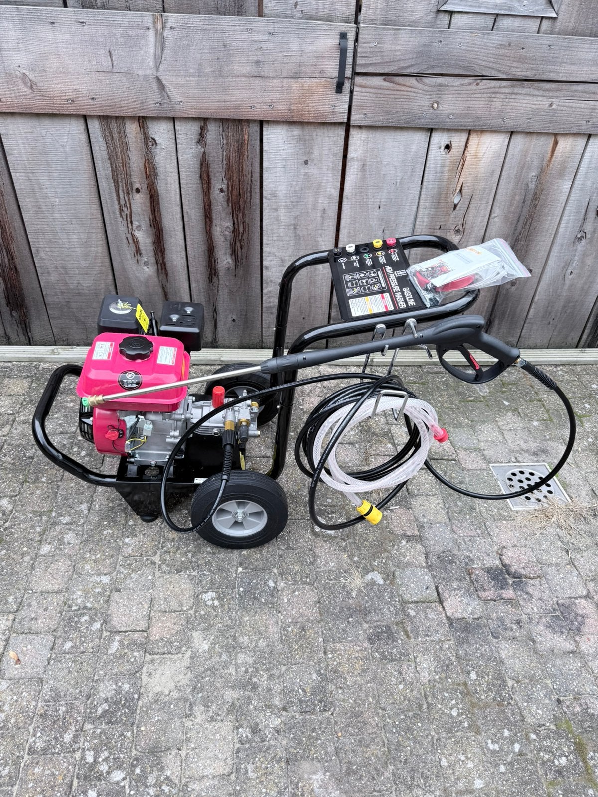 Hogedrukreiniger benzine nieuw te koop., Tuin en Terras, Ophalen, Nieuw, Benzine