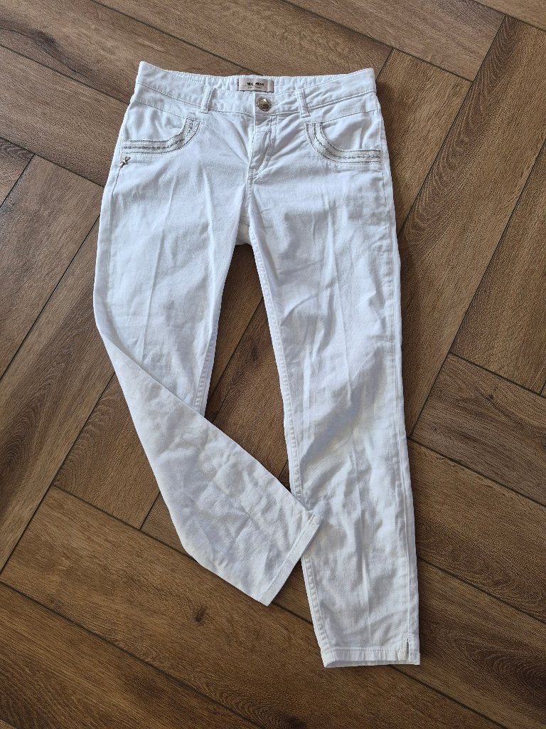 Hele mooie 7/8 witte broek van Mos Mosh, maat 27, Kleding | Dames, MOS MOSH, Wit, Ophalen of Verzenden, Zo goed als nieuw