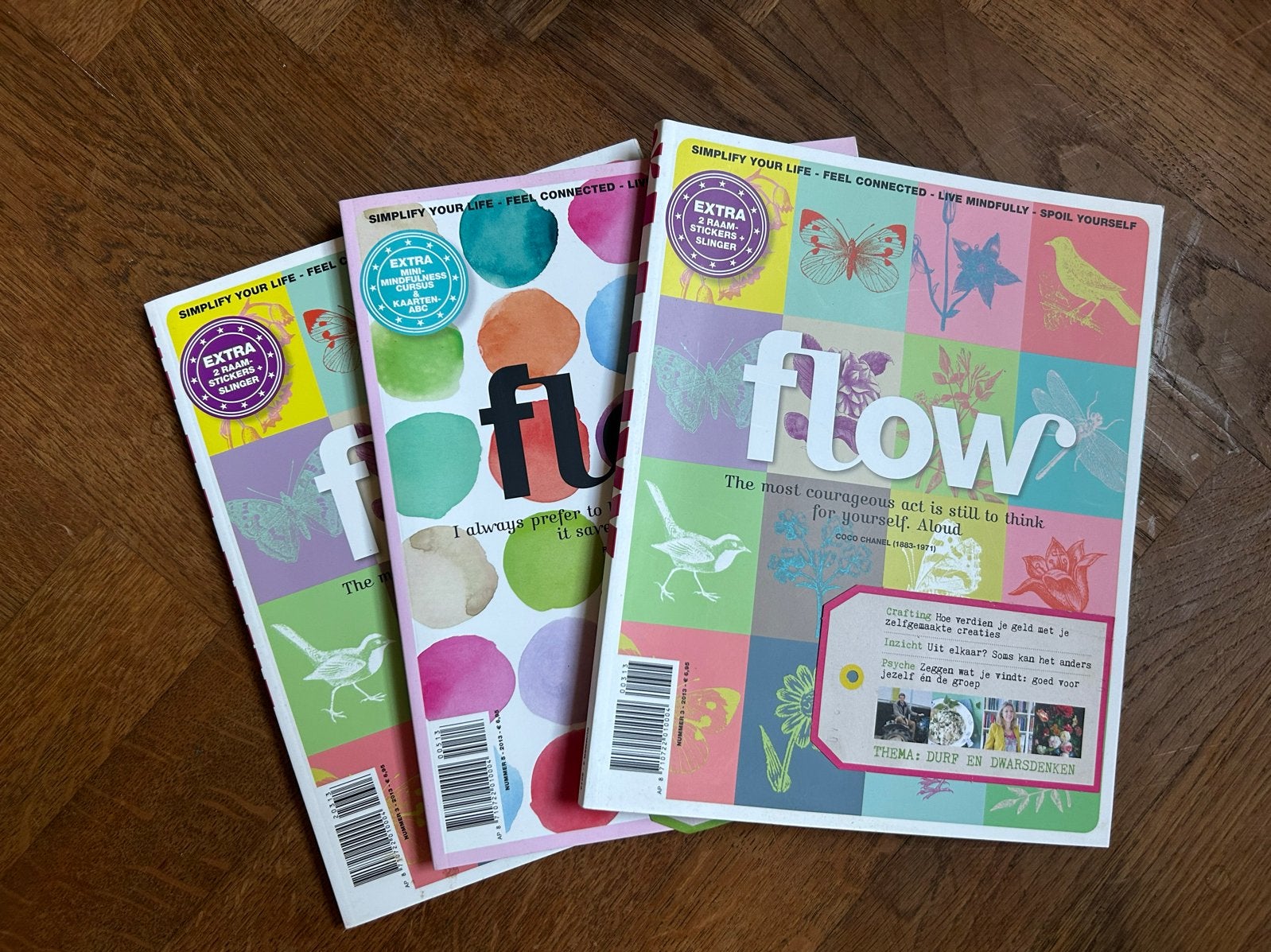 3x Flow tijdschriften, Boeken, Tijdschriften en Kranten, Ophalen of Verzenden, Zo goed als nieuw, Damesbladen