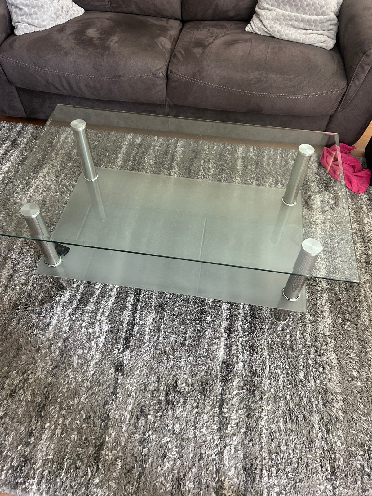 Salontafel, Huis en Inrichting, Tafels | Salontafels, Ophalen, 100 tot 150 cm, 50 tot 100 cm, Zo goed als nieuw